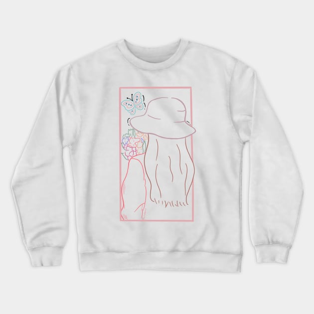 Blossom’s beauty Crewneck Sweatshirt by ashdesignlabs